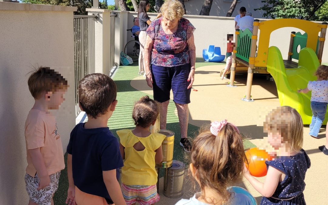 Ambiance « Kermesse » intergénérationnelle