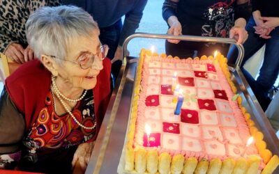 Centenaire de Mme Brunelli et 104 ans de Mme SAUSSAC